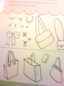 Tracings! Just some of the tracings in the book you can add in addition to the clings!